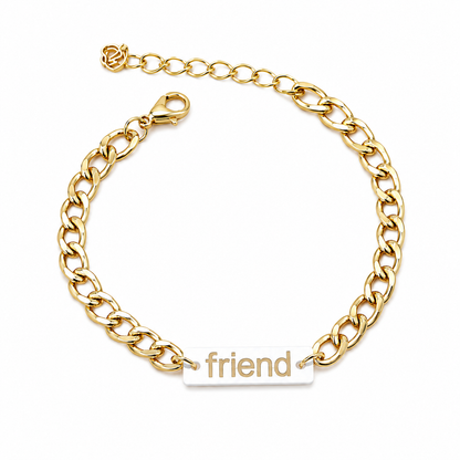 Classic Curb Chain Friendship Day Bracelets for Kids, Boys & Girls