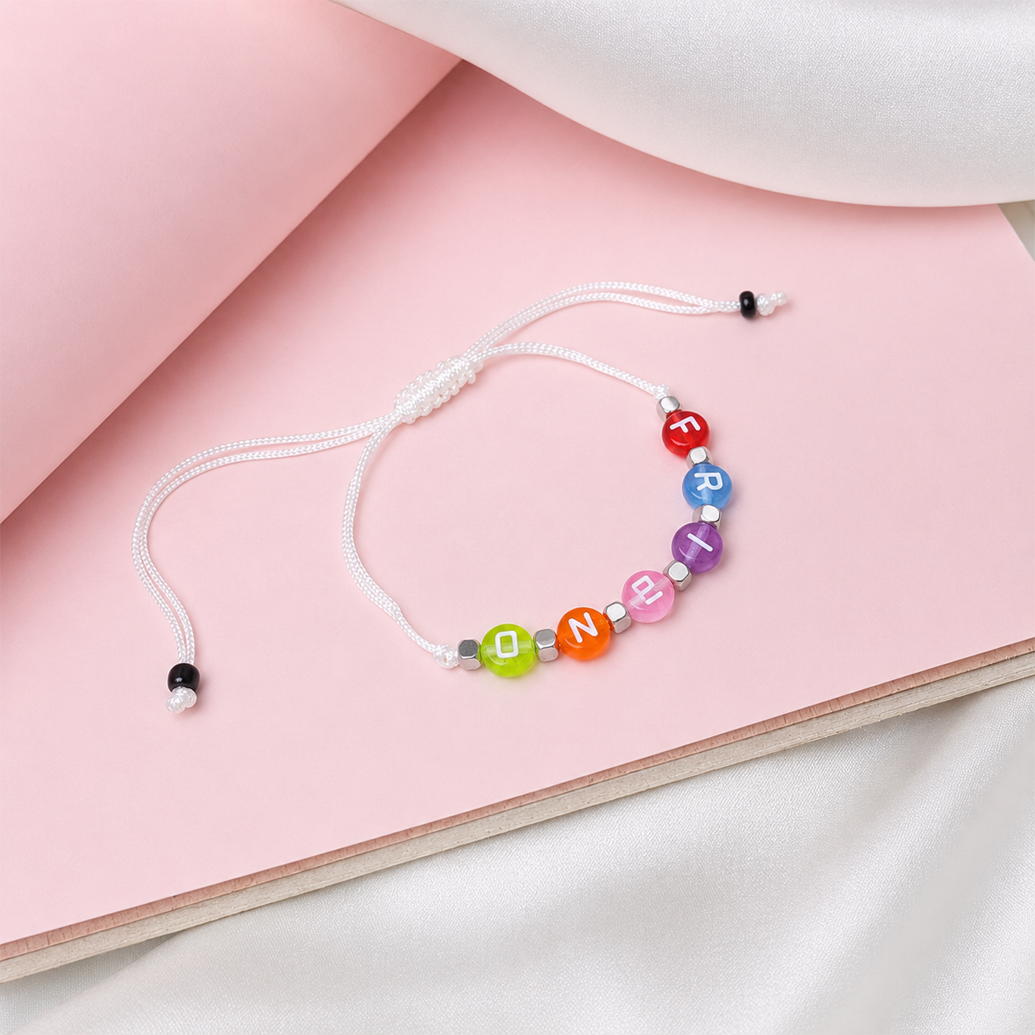 Friend Plastic Beads Bracelet Friendship Day Bracelets for Kids, Boys & Girls