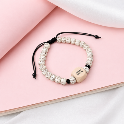 Brown Cubic Beads Bracelet Friendship Day Bracelets for Kids, Boys & Girls