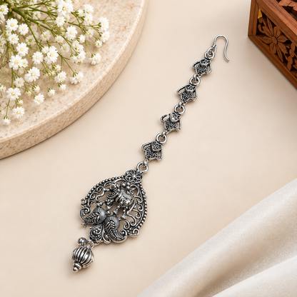 Traditional Floral Mang Tikka for Women
