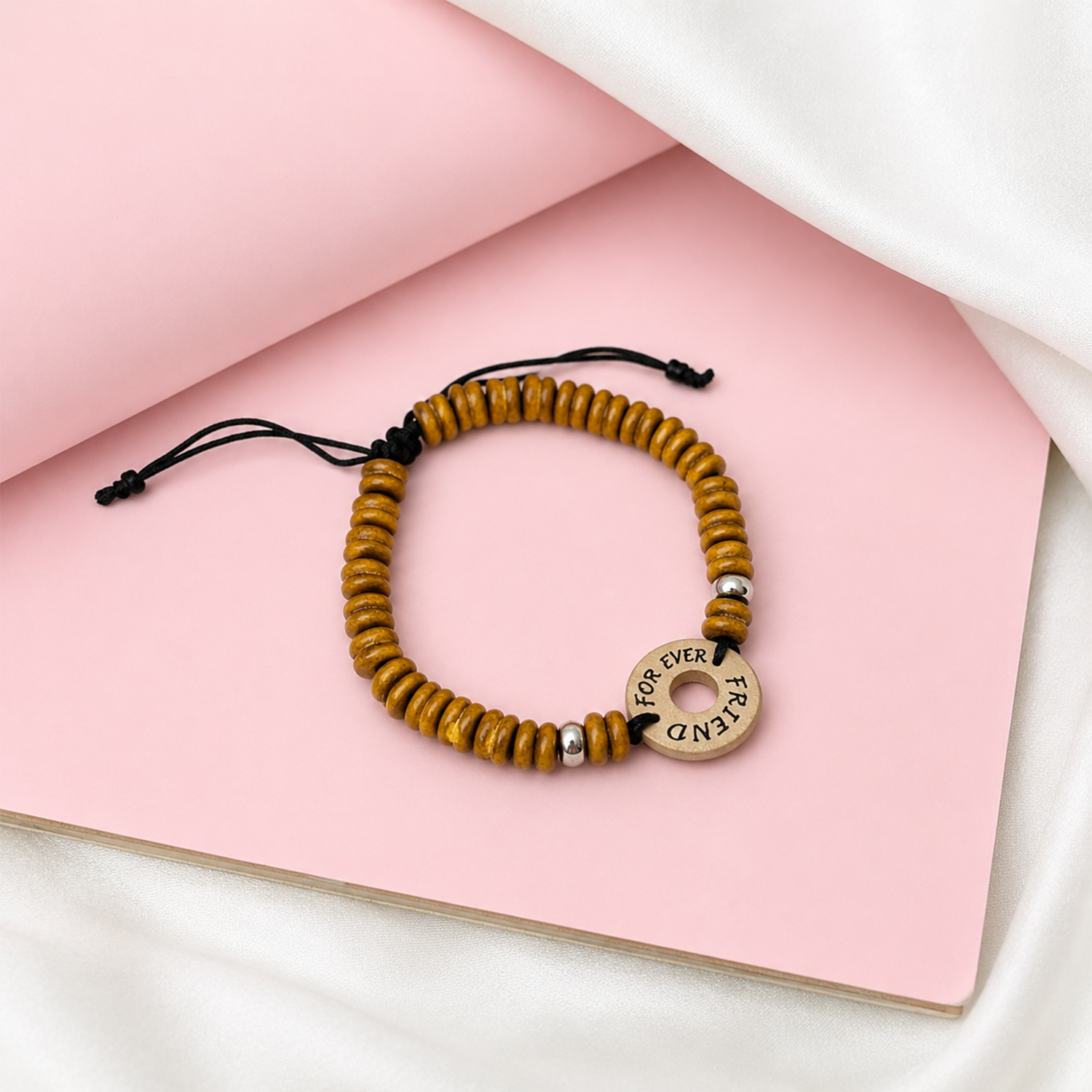 Round Dual Beaded Bracelet Friendship Day Bracelets for Kids, Boys & Girls