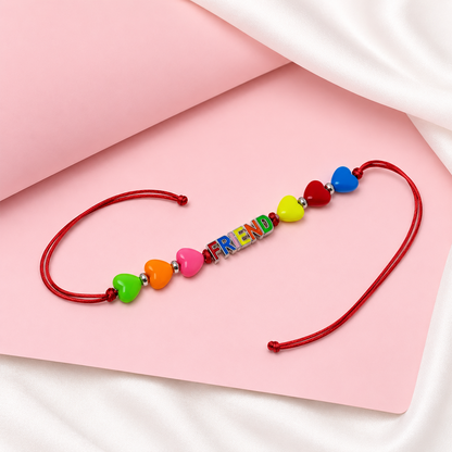 Toffy Heart Friendship Day Bands Bracelets for Kids, Boys & Girls