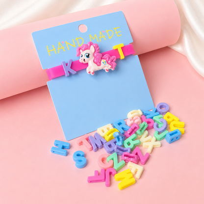 Cute Pink Unicorn Friendship Day Band for Kids, Boys & Girls