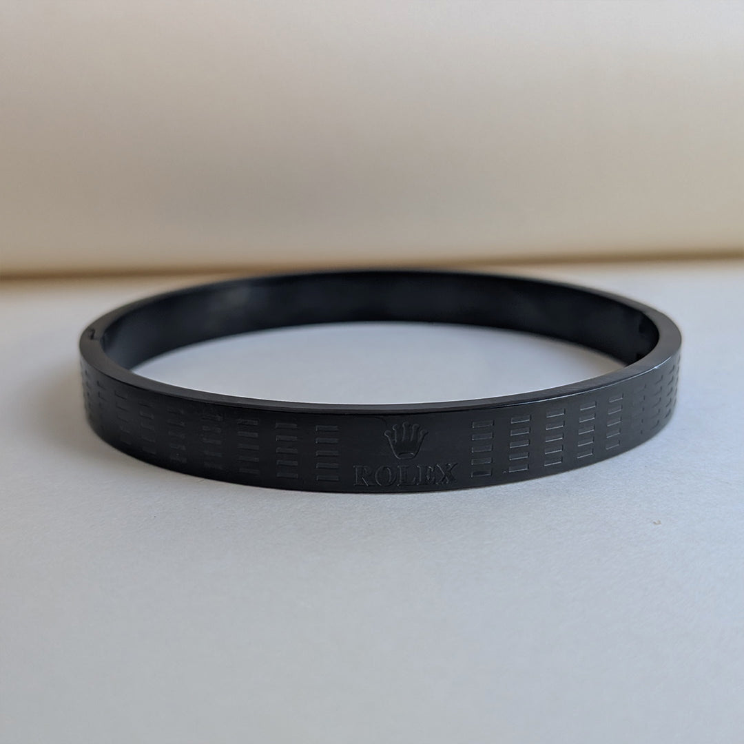 Matte Rolex Brand Inspired Stainless Steel Bracelet For Men