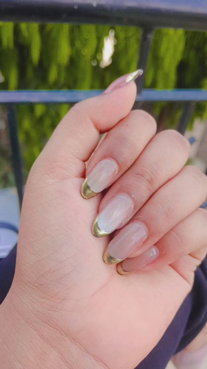 Gold Plated Curved Double Wave Open Ring for Women & Girls (Anti Tarnish)